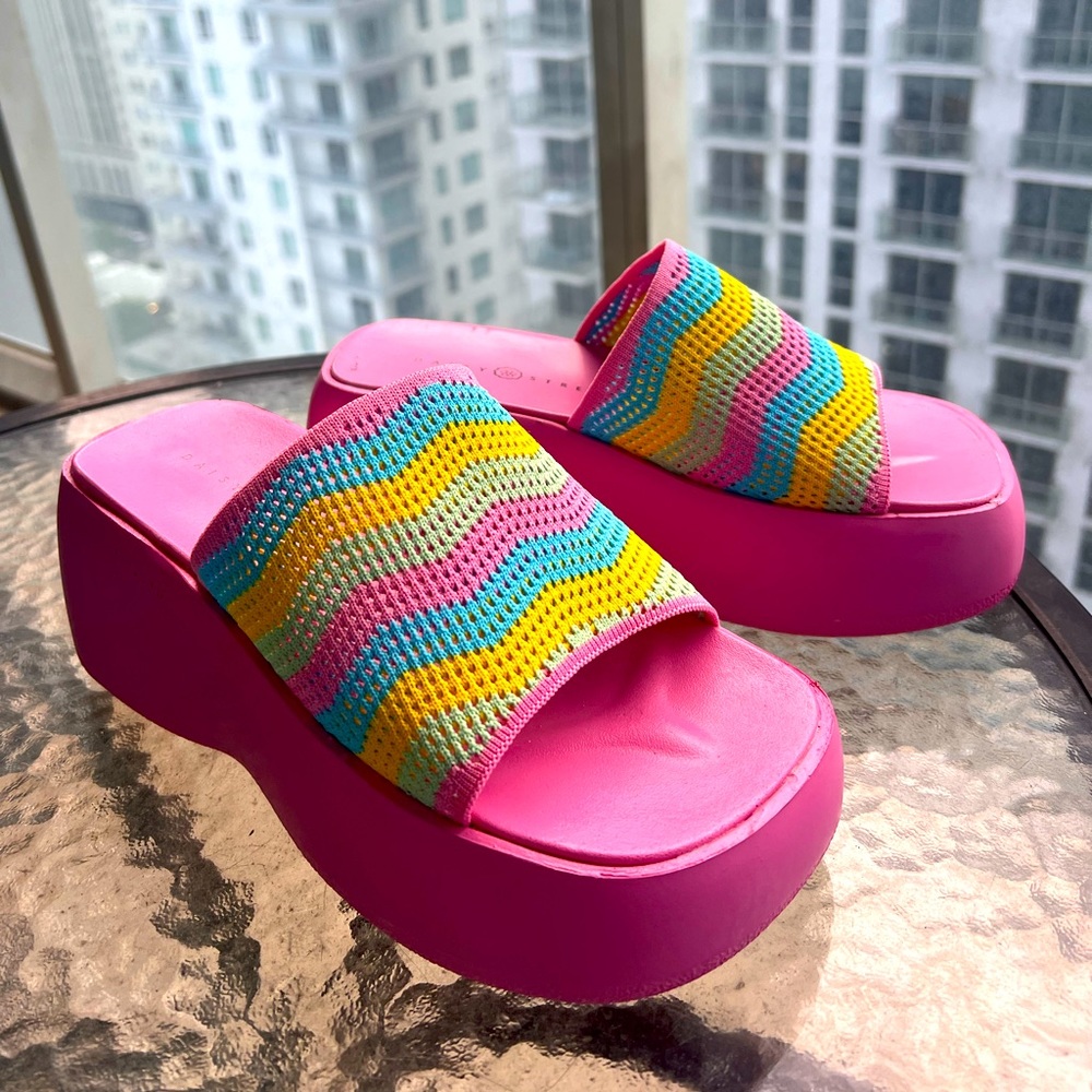 ASOS Daisy Street Exclusive chunky sole sandals